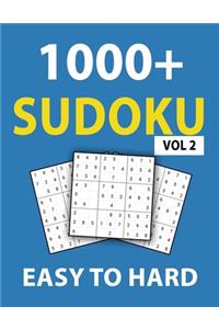 1000+ Sudoku Easy To Hard Vol 2