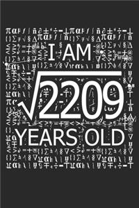 I Am 2209 Years Old