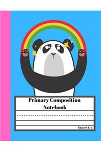 Primary Composition Notebook Grades K-2