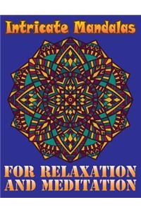 Intricate Mandalas for Relaxation and Meditation