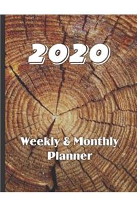 2020 Weekly & Monthly Planner