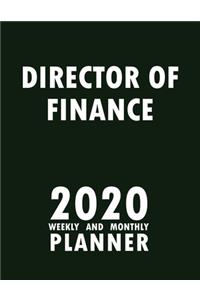 Director of Finance 2020 Weekly and Monthly Planner