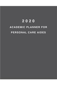 2020 Academic Planner For Personal Care Aides