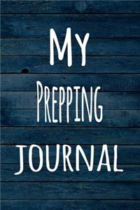 My Prepping Journal
