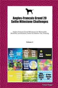 Anglos-Francais Grand 20 Selfie Milestone Challenges: Anglos-Francais Grand Milestones for Memorable Moments, Socialization, Indoor & Outdoor Fun, Training Volume 4