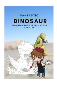 Fantastic Dinosaur Coloring Book Party Favors For Kids