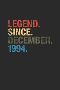 Legend Since December 1994