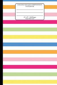 College Ruled Composition Notebook. 6