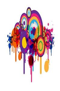 Paint Circles Journal Blank Notebook