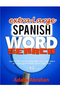 EXTRA LARGE Spanish Word Search