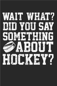 Wait What? Did You Say Something About Hockey?