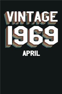 Vintage 1969 April