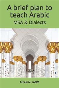 A brief plan to teach Arabic