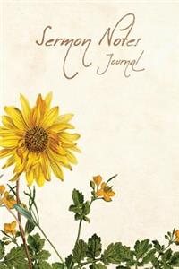 Sermon Notes Journal