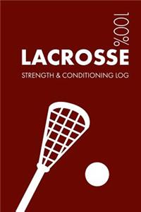Lacrosse Strength and Conditioning Log