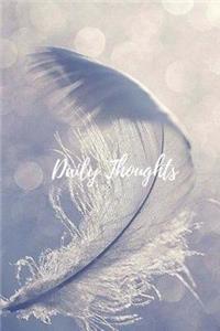 Daily Thoughts - Blue Feather