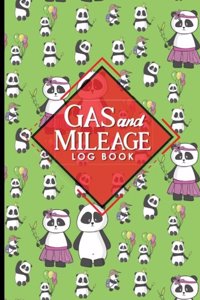 Gas & Mileage Log Book
