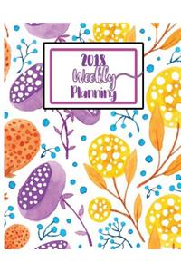 2018 Weekly Planning