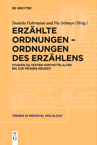 Erzählte Ordnungen - Ordnungen Des Erzählens