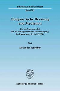 Obligatorische Beratung Und Mediation