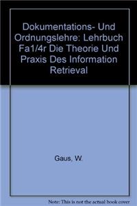 Dokumentations- Und Ordnungslehre