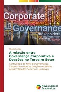 A Relacao Entre Governanca Corporativa E Doacoes No Terceiro Setor