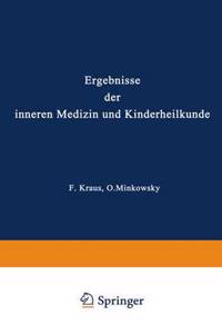 Ergebnisse Der Inneren Medizin Und Kinderheilkunde