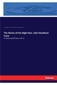 Works of the Right Hon. John Hookham Frere