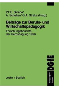 Beiträge Zur Berufs- Und Wirtschaftspädagogik