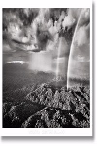 Sebastiao Salgado. Amazonia. Poster 'Rainbow'