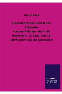 Geschichte der Deutschen Literatur