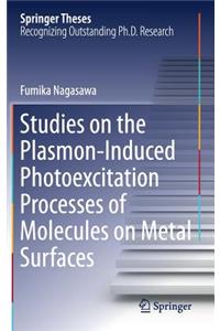 Studies on the Plasmon-Induced Photoexcitation Processes of Molecules on Metal Surfaces