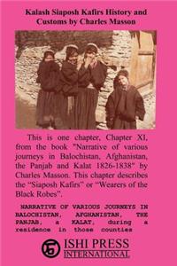 Kalash Siaposh Kafirs History and Customs by Charles Masson