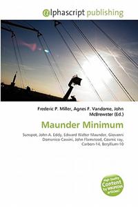Maunder Minimum
