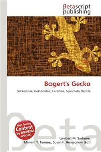 Bogert's Gecko