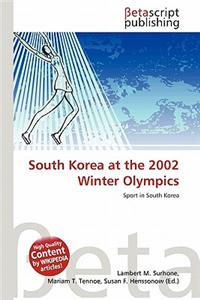 South Korea at the 2002 Winter Olympics