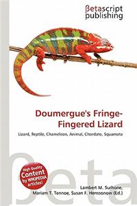 Doumergue's Fringe-Fingered Lizard