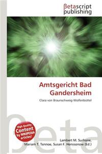 Amtsgericht Bad Gandersheim
