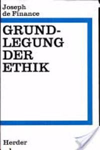 Grundlegung Der Ethik