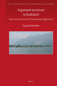 Argument Structure in Kashmiri