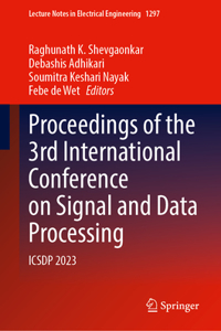 Proceedings of the 3rd International Conference on Signal and Data Processing