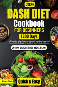 Dash Diet Cookbook For Beginners