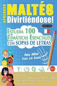 Aprender Maltés Divirtiéndose! - Para Niños