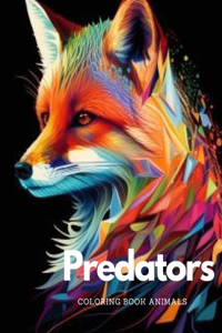 Predators coloring books animals
