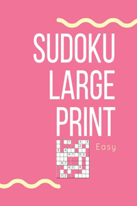 Sudoku Large Print Easy