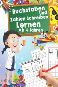Buchstaben Und Zahlen Schreiben Lernen Ab 4 Jahren