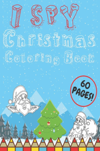 I Spy Christmas Coloring Book