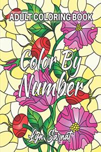 Color By Number Adult Coloring Book