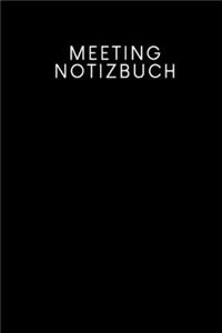 Meeting Notizbuch