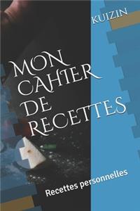 Mon Cahier de Recettes